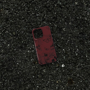 Retro Butterfly Flower Stain Resistant Phone Case