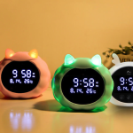 Multifunctional Smart Alarm Clock Voice Dialogue Human Body Induction
