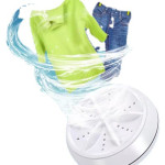 Portable Turbo Rotary Washing Machine For Travel Underwear