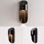 Outdoor solar human induction led wall light
