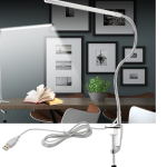 Plug-in High-brightness Nail Lighting Table Lamp LED Clip Table Lamp Long Arm