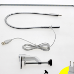 Plug-in High-brightness Nail Lighting Table Lamp LED Clip Table Lamp Long Arm