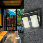 Light Control Waterproof Solar Wall Light