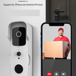 Video Doorbell Intercom Mobile Phone Monitoring Wifi Doorbell