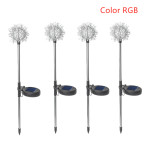 Solar Light Solar Dandelion Plug In Light Garden Decoration LED Light