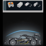 Compatible With Building Blocks Rambo Roadster Remote Control Light Racing Models