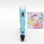 3D print pen 3D pen two generation graffiti 3D stereoscopic paintbrush children puzzle painting toys