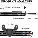 WEST BIKING Bicycle Pump Hand