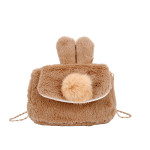 Cute Children's Chain Plush Pouch Bag