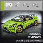 Compatible With Building Blocks Rambo Roadster Remote Control Light Racing Models