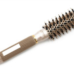 Hair Comb Brush Nano Hairbrush Ceramic Ion Round Barrel Comb Hairdressing Hair Salon Styling Tool