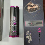 Charging automatic wireless curling iron