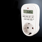 Digital timer timing programming socket