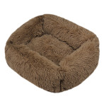 Winter Plush Pet Nest Square Mat