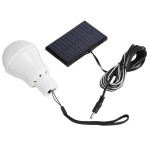 LED Solar Cord Rechargeable Emergency Bulb