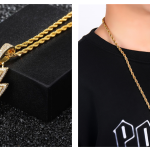 Hot Selling Lightning Hip Hop Pendant Micro-inlaid Zircon Hip Hop Fashion Trendy Hip Hop Jewelry