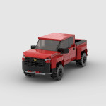 Small Particles Off-road Vehicles Pickup Truck Puzzle Assembly Toys