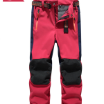 Soft shell pants children's trousers ski pants