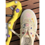 All-match Art Cute Student Custard Canvas Shoes Women