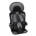 Non-safety seat increased cushion portable car safety seat cushion