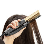 New style clip hair straightener wet and dry portable household