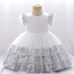 Children's Sequin Dress Performance Mesh