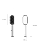 Hair straightening comb