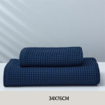 Pure Cotton Japanese-style Absorbent Household Honeycomb Pattern Towel