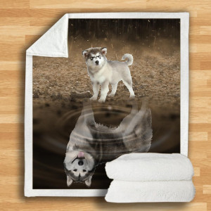 3d Double-sided Flannel Blanket Siesta Air Conditioning Blanket