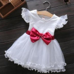 Baby Dress Girl Summer Short Sleeved Princess Skirt