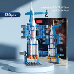 Space Rocket Model Building Block Toy