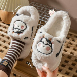 Autumn And Winter Indoor Household Plush Cotton Slippers