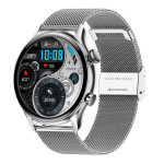 Round Dial True Waterproof NFC Screen Heart Rate Watch