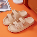 Platform Slippers Women's Summer Fashion Outerwear Shit Feeling Soft Bottom Sandals