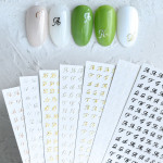 Women's New Gilding Nail Care Sticker