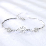 Women's Fashion Ice Snowflake Bracelet