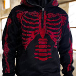 New Personalized Graphic Embroidered Loose Pullover Hoodie