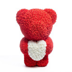 PE Simulation Immortal Rose Bear Love Heart Gift