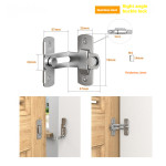 Warehouse Hook Stainless Steel Carbon Steel Sliding Door Lock