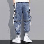 Workwear Jeans Men Fall Loose Hip-hop