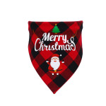 Christmas Dog Bandana Pet Triangle Scarf For Puppy And Cat Pet Festive Accessories Small Dogs Bandana Hot Dog Accessories Gift