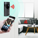 Home alarm smart wifi video doorbell wireless video intercom doorbell mobile phone remote video sea H1 program