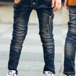 Boys stretch denim pants