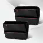 Solid Color Plug-in Car Seat Seam Storage Box