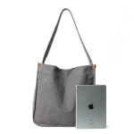 Soft Handle Vintage Magnetic Buckle Durable Canvas Bag