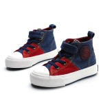 Children's Canvas Shoes High-top Denim Soft Bottom Breathable