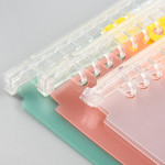 Plastic Flipbook Accessories Frosted Cover Clip