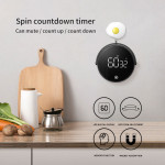 Smart Multifunctional Magnetic Digital Timer For Kitchen Cooking Study Stopwatch LED Counter Alarm Remind Manual Electronic Countdown Timer