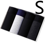 4pcs Set Boxer Shorts Soft For Men's Panties