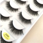 Five Pairs Of 3D False Eyelashes G800 Thick Mink False Eyelashes